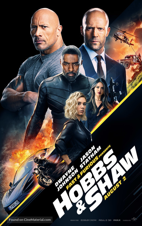 Portrait of the movie Hobbs and shaw