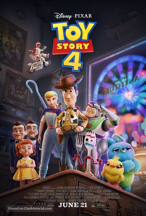 Portrait of the movie Toy Story 4